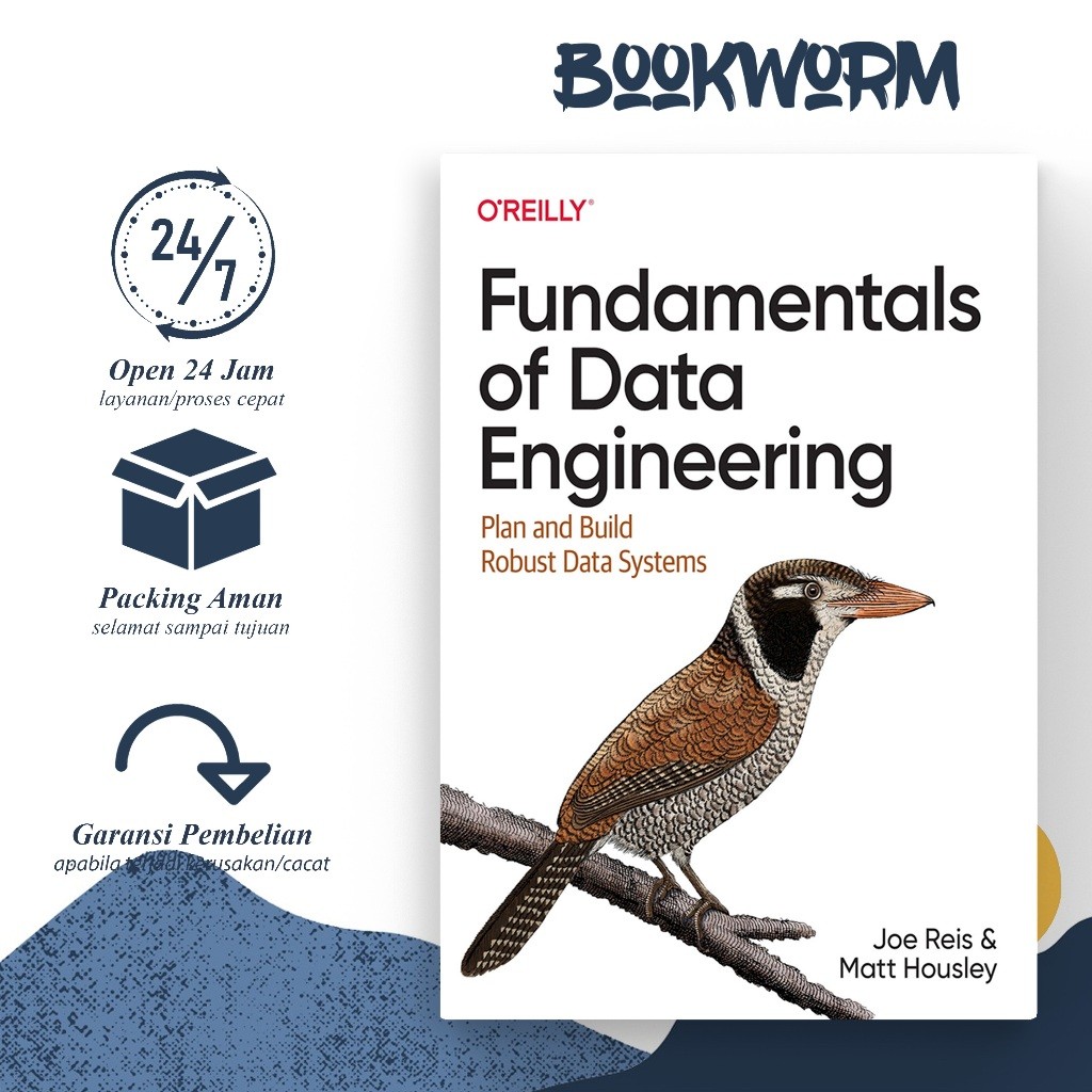 Fundamentals of Data Engineering โดย Joe Reis (ภาษาอังกฤษ)