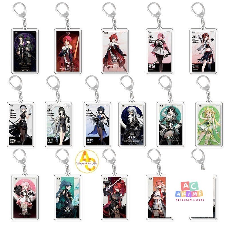 เกม Wuthering Waves พวงกุญแจ changli Jinhsi