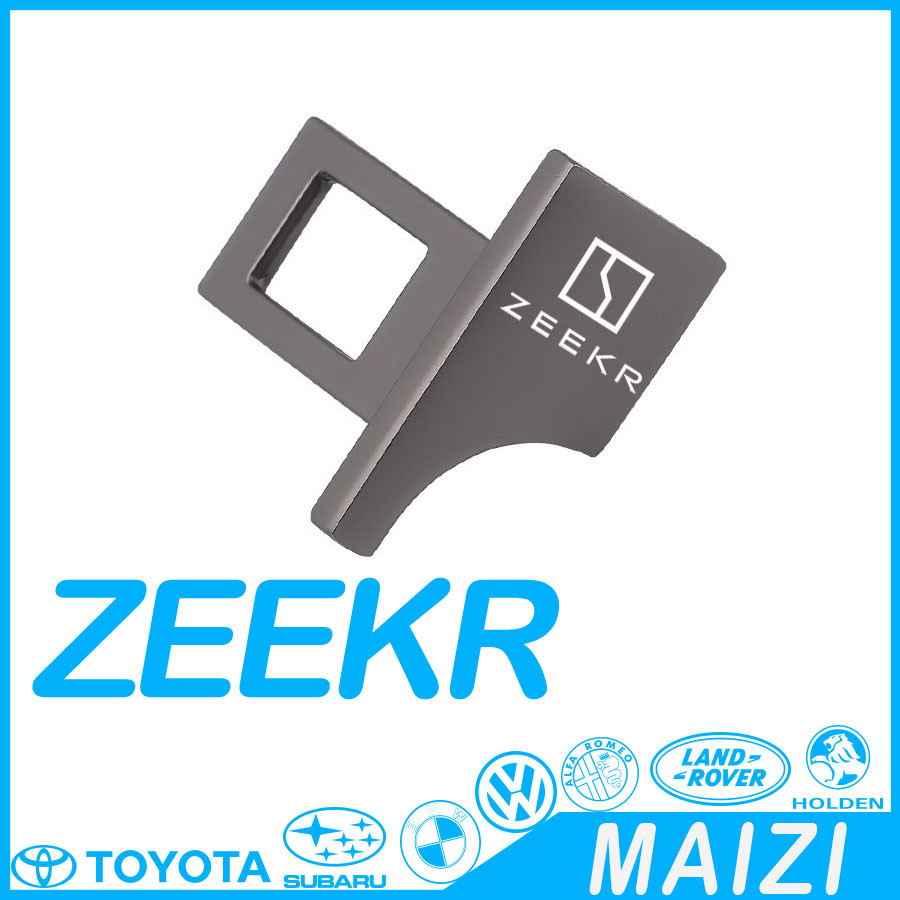 [พร้อม] zeekr 009เข็มขัดนิรภัย zeekr x เงียบหัวเข็มขัดหัวแทรกคลิป vfra