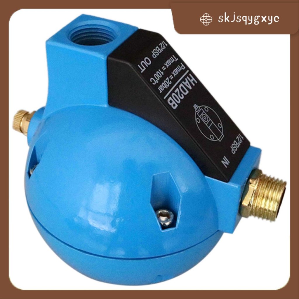 skjsqygxycHAD20B วาล์วระบายน้ําลอยอัตโนมัติ Compressed Air Drain Valve 1/2 นิ้ว 400L/M Condensate Water Machine