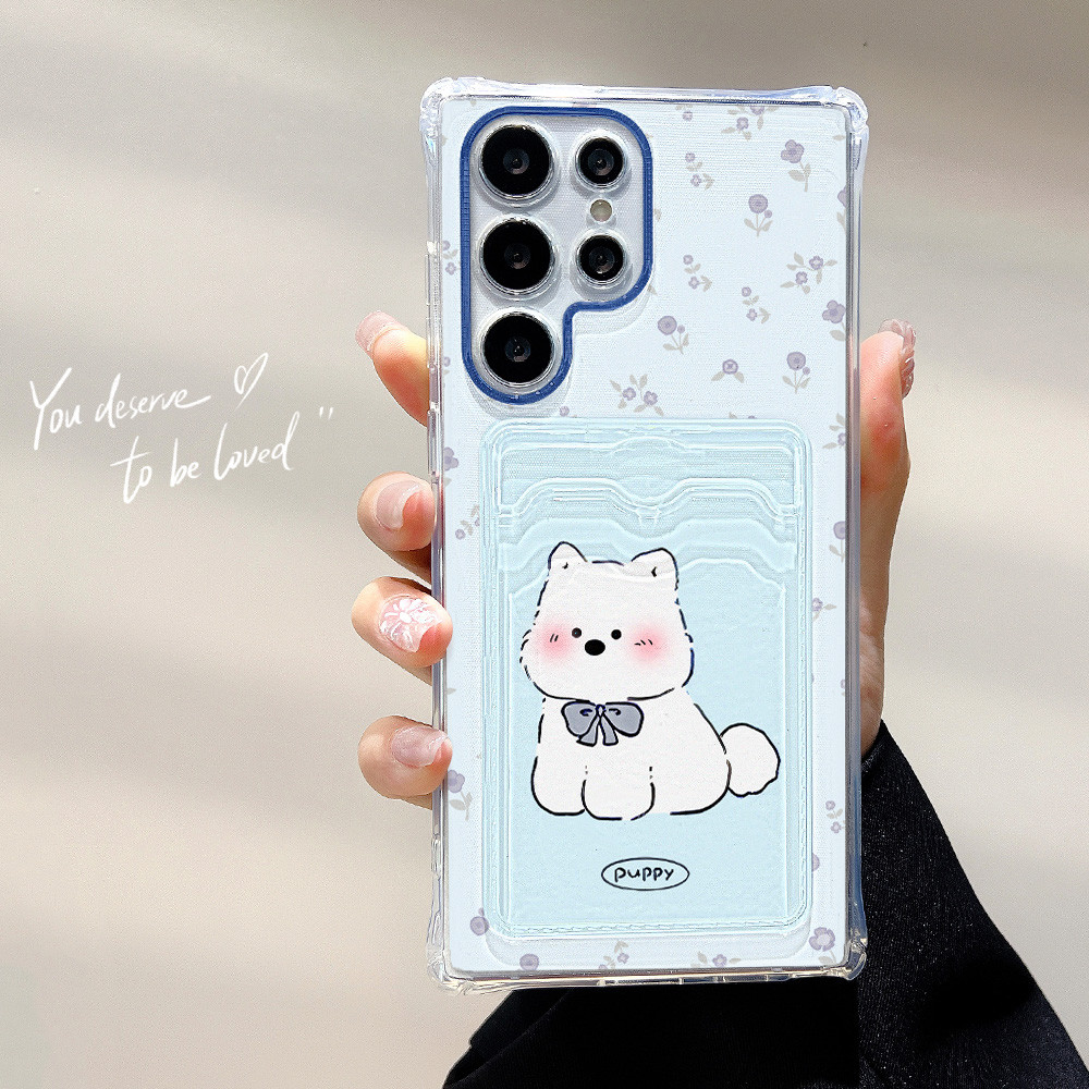 TPU ที่ใส่บัตรเคส For Samsung A17 5G A07 S25 Ultra A56  A36 A55 A16 A54 A34 A35 A06 A53 A15 A52 A05 A05S A12 A14 S24 FE