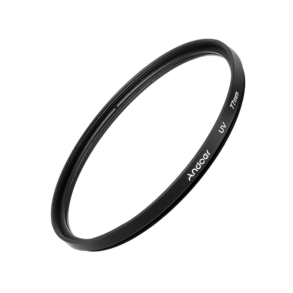 Andoer 77 มม.UV Ultra-Violet Filter Lens Protector สําหรับกล้อง Canon DSLR