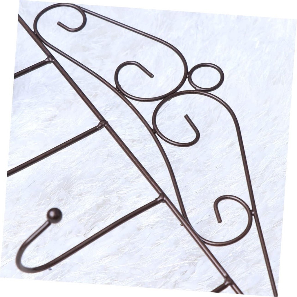 ที่แขวนของหลังบานประตู เพื่อแขวนเก็บของใช้ทั่วไป ผลิตจาก เหล็กเคลือบสี มี 3 สีให้เลือก สีขาว  สีดำ และ สีน้ำตาล - รูปที่ 5