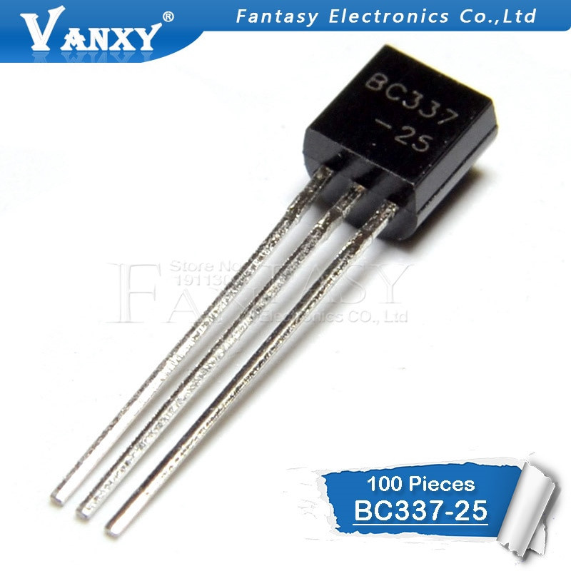 100PCS BC337-25 TO-92 BC337 TO92 ทรานซิสเตอร์ไตรโอดใหม่