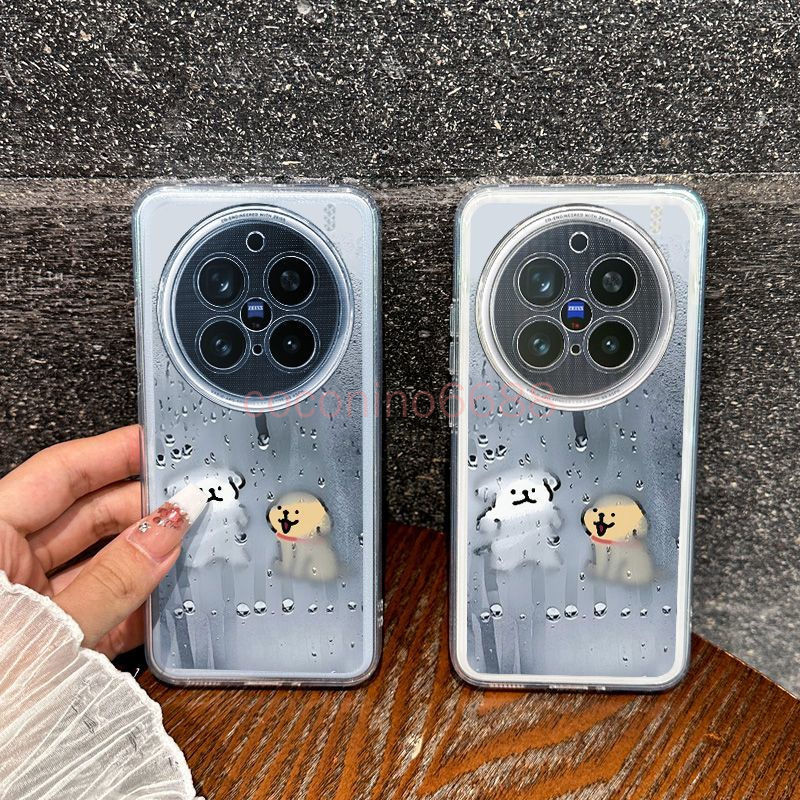 ฟรีฟิล์มด้านหลัง Vivo X200 Ultra X200s เคสโทรศัพท์ x200ultra เคสป้องกันโปร่งใสรวมทุกอย่าง Simple Nic