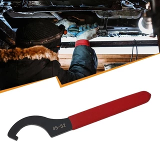 CARTZY ประแจตะขอ Spanner, สีดํา Oxidized Anti Slip Handle ประแจเครื่องมือ,สําหรับรอบ Nut C 45-48HRC ประเภท 38-42 มม./45-52 มม./55-62 มม./68-72 เครื่องมือ