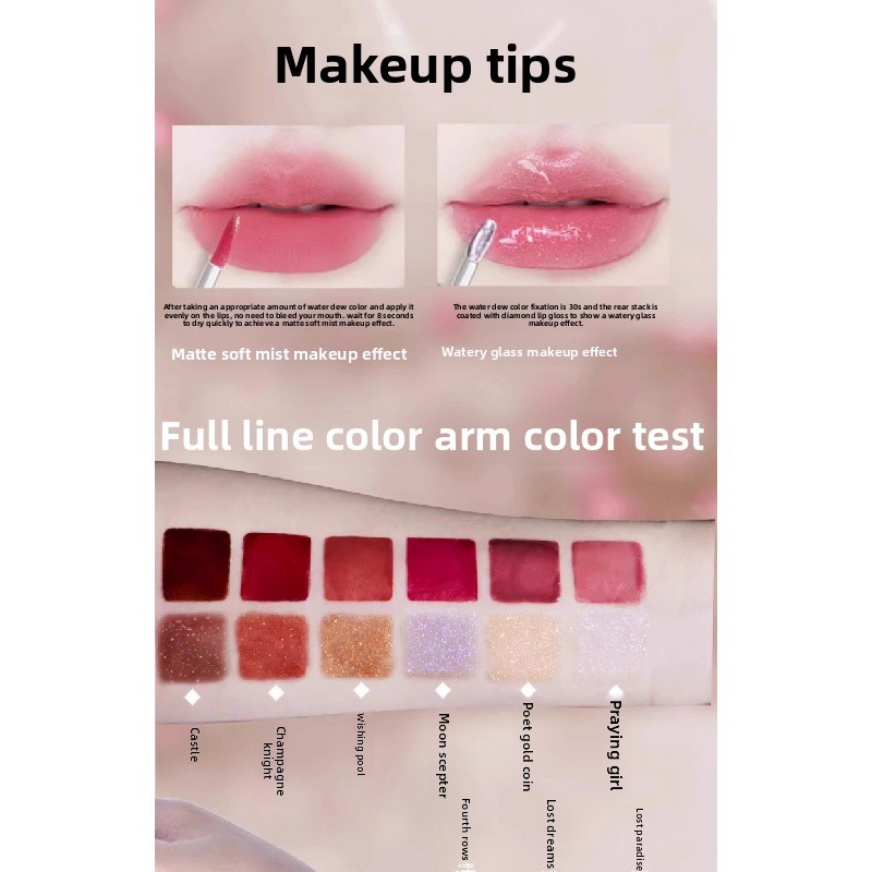 Haggggard Black Evil Lip Glaze เคลือบริมฝีปากขี้เล่นสีนู้ดสองหัว - รูปที่ 4