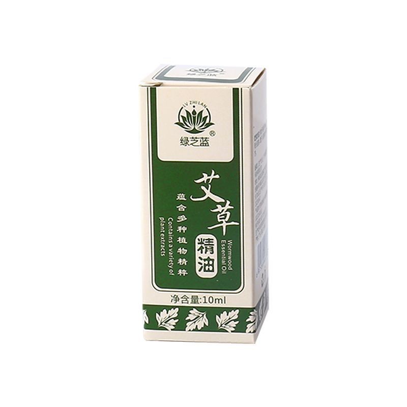 น้ํามันหอมระเหย mugwort 10 ขวดเล็ก 10 มล. น้ํามันโกฐจุฬาลัมพา 10 ขวดขนาดเล็ก bottle10 มล. 艾油背 全身5-4-16