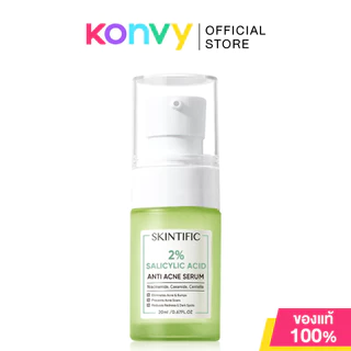 SKINTIFIC Serum สกินทิฟิค เซรั่มบำรุงผิว 20ml (10% Niacinamide/2% Salicylic Acid/5X Ceramide/3% Tranexamic Acid)