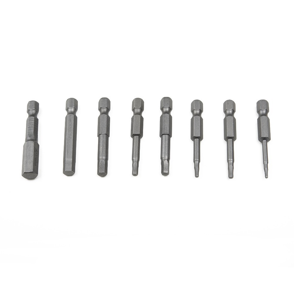 [LUSH] 1 ชิ้นไขควงหกเหลี่ยมบิต Quick Change Impact Driver Power Drill ความยาว 50 มม.