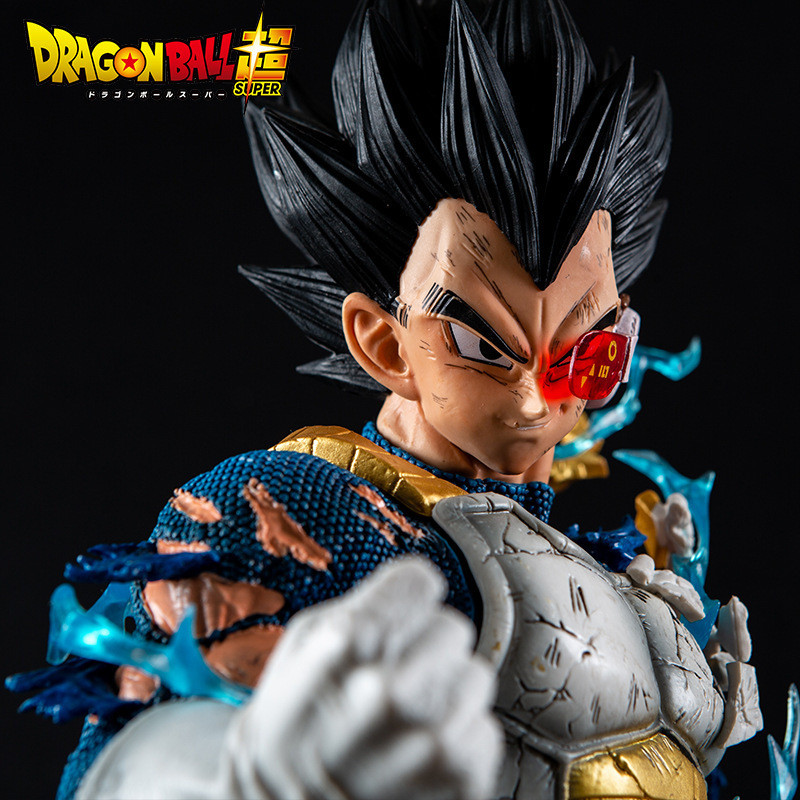 [ในสต็อก] [45ซม.] ฟิกเกอร์ขนาดใหญ่ Dragon Ball GK LX Super Saiyan Vegeta รูปปั้นมังกรสี่หัวสำหรับแสดง ราคา ถูกที่สุด ดีลบีเคเค แกลเลอรีภาพที่ 4