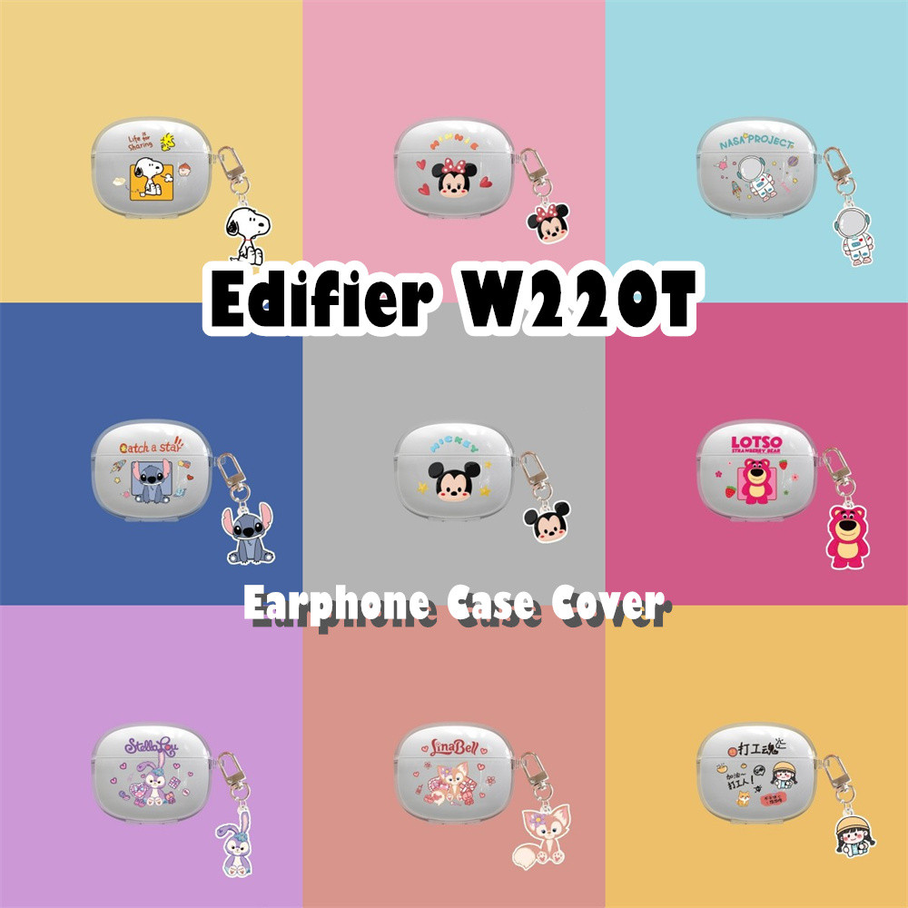 imamuraFor Edifier W220T Case เคสหูฟัง ปลอกซิลิโคนอ่อนนุ่มลายการ์ตูนสุดน่ารัก