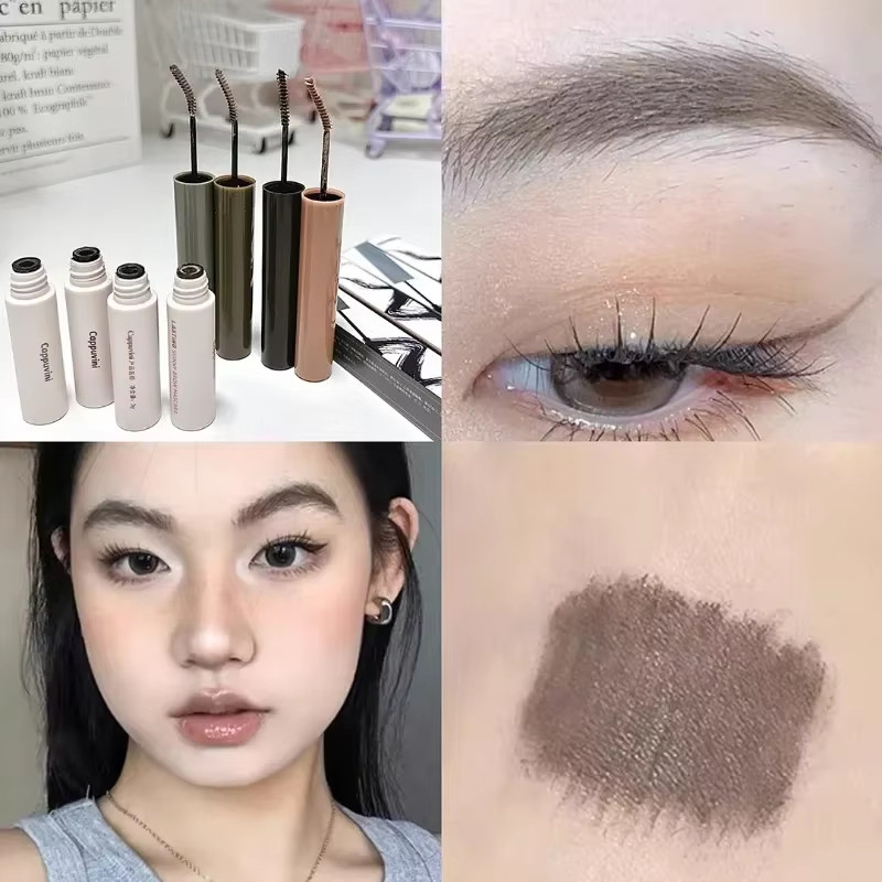 Natural Eyebrow Enhancer Dye Gel Tint ชุดกันน้ําติดทนนาน Quick Dry Dyeing Brow Tattoo Tinted ครีม Brow แต่งหน้าเครื่องสําอาง
