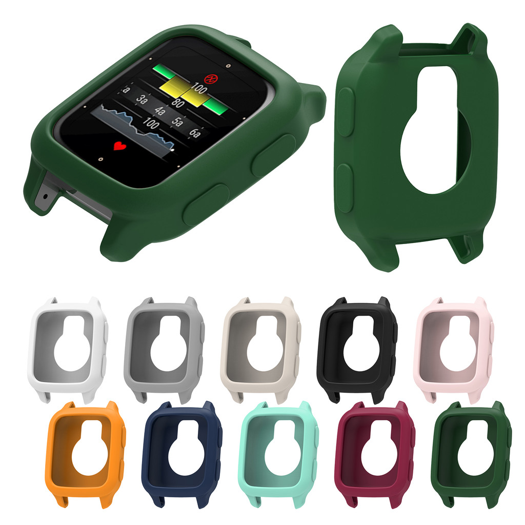 เคส TPU แบบนุ่มสําหรับ Garmin Venu SQ 2 sq2 Slim Watch Screen Protector