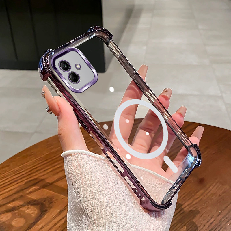 กันกระแทกCase สําหรับ Samsung A04 A04E A05 A06 เคสโทรศัพท์ 2025 ใหม่การออกแบบแม่เหล็กความงามกรณี SZ15 - รูปที่ 3