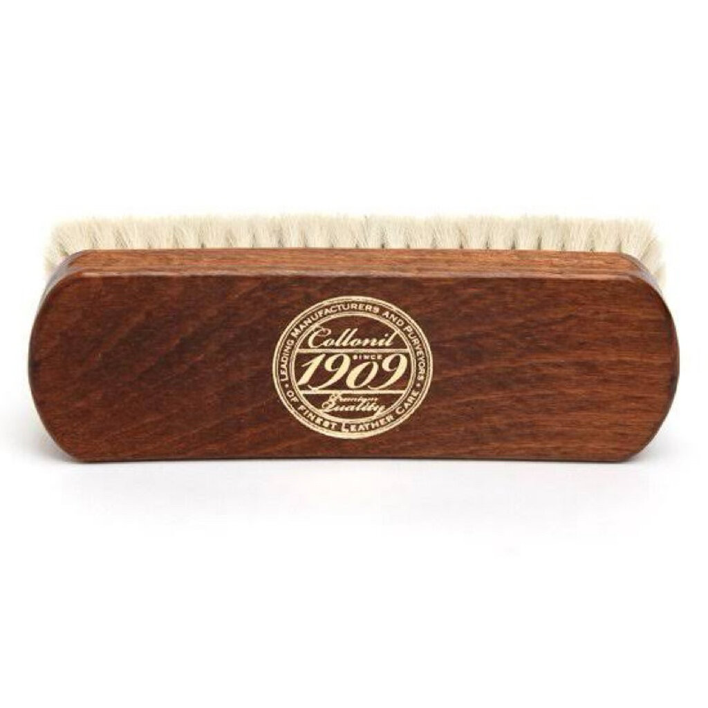 COLLONIL 1909 Fine Polishing Brush แปรงขนแพะใช้ทำความสะอาดหนังพรีเมียม