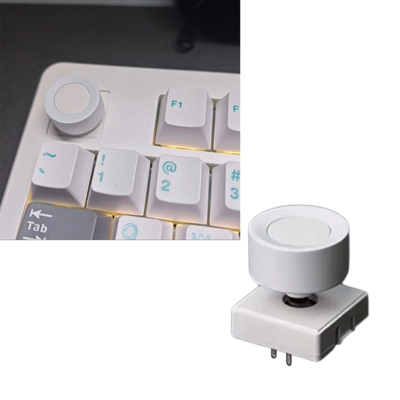 WIN Hi86 Universal คีย์บอร์ดการปรับแต่งลูกบิดโลหะ Ergonomic Rotary Controller เครื่องมือ Quick Relea
