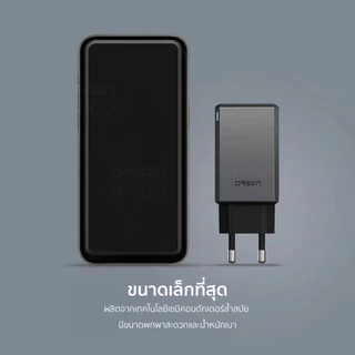 [ส่งไว] Orsen by Eloop C61T หัวชาร์จเร็ว GaN 65W 4 พอร์ต USB Type C PD QC PPS Adapter Fast Charge