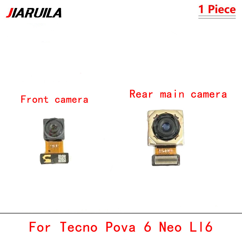 แท้ กล้องหลังสำหรับ Tecno Pova 6 Neo Ll6 กล้องหลัง / กล้องหน้า พร้อมส่ง