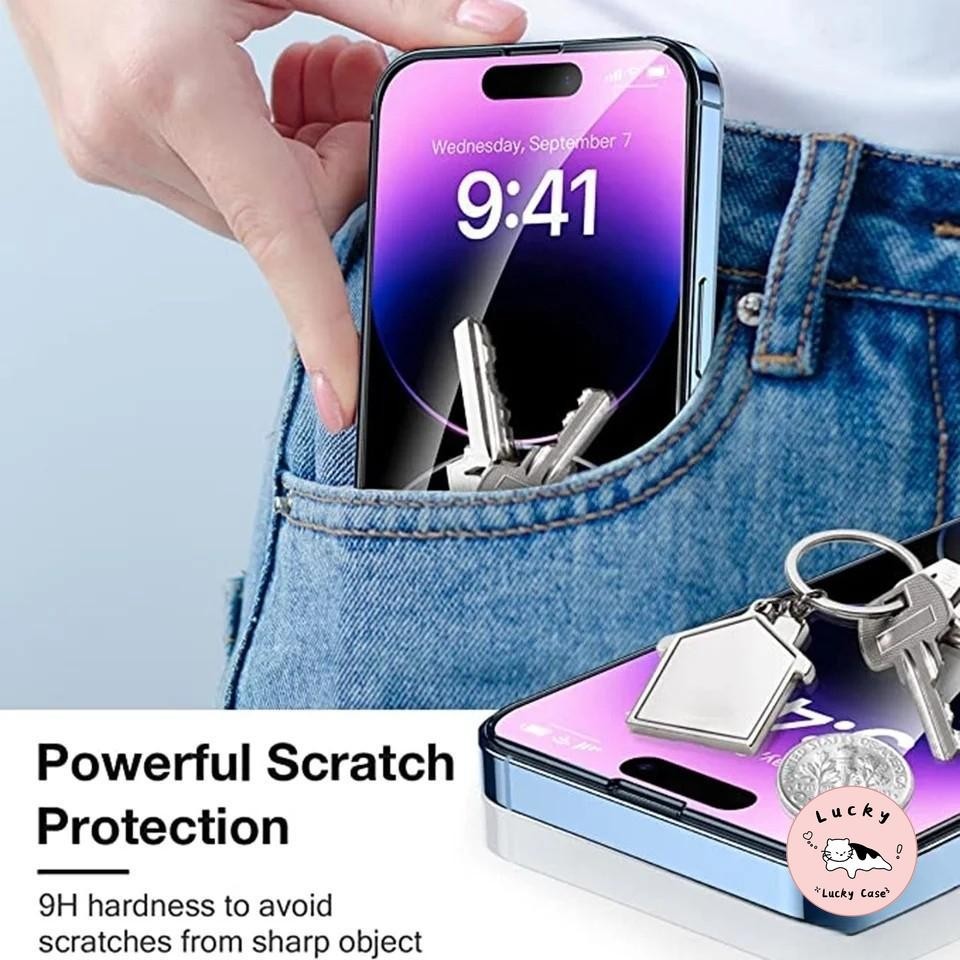 กระจกนิรภัยความคมชัดสูง 9D ใช้งานร่วมกับ OPPO A78 A57 A18 A15 A7 A38 A12 A5 A17K A58 A17 A16 A3s A5s A31 A54 A77 Reno 5 - รูปที่ 5