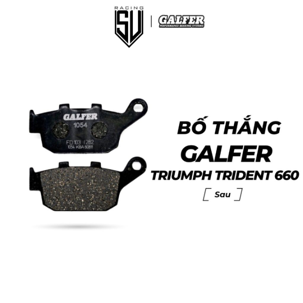 พ่อชนะหลัง Galfer FD103 Honda CB500X/F, Triumph Trident 660