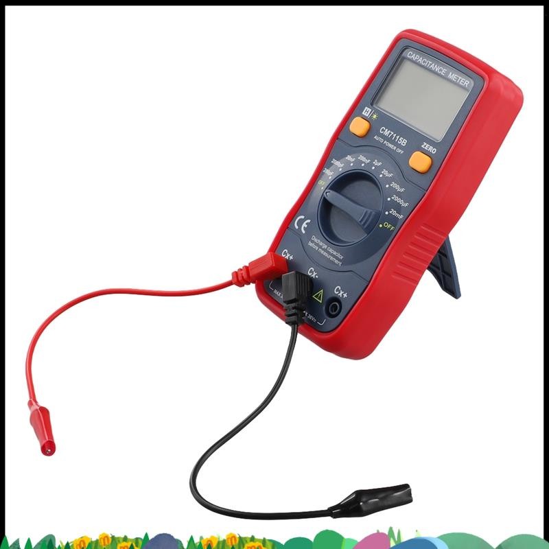 Super Digital Capacitor CM7115B Test Capacitance Meter เครื่องวัดความจุดิจิตอลไม่มี Discharge Capacitance Meter