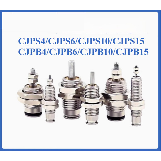 SMC CJPB4/CJPB6/CJPB10/CJPB15/CJPS4/CJPS6/CJPS1-/CJPS15-5-10-15-20-B เข็มเกลียวกระบอก