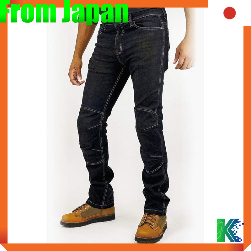[KOMINE] Motorcycle Pants WJ-7323R Jeans Deep Indigo XL 07-7323 Men's