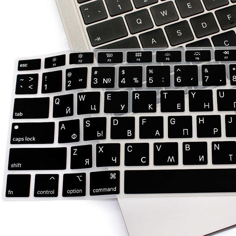Russian Language Silicone Keyboard Cover For Macbook Pro 14 Inch 2021 M1 A2442/ Macbook Pro 16 Inch 2021 M1 Max A2485 Air13 Pro 13 GXFD