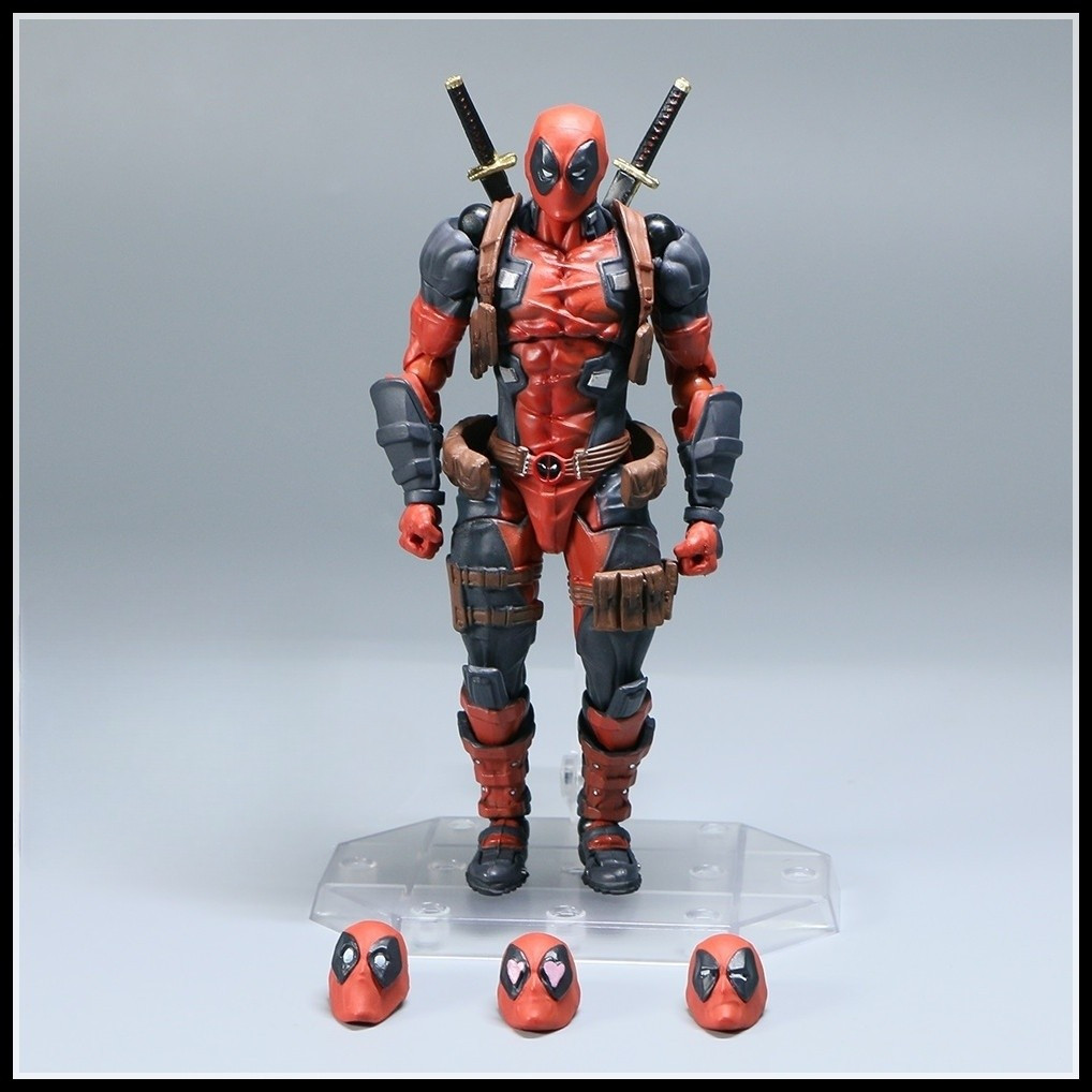 ..โรงงาน Akam ในประเทศ Deadpool 2.0 Amazing Yamaguchi สไตล์ 025EX เทคโนโลยีล้อเคลื่อนย้ายได้