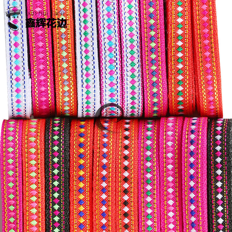 0.8เซนติเมตรกว้างปักลูกไม้เพชรริบบิ้น แม้วซู เสื้อผ้าที่ทําด้วยมือริบบิ้นคอไลน์ข้อมือตกแต่งสายรัดกระโปรงอุปกรณ์เสื้อผ้าหนึ่งม้วนความยาวประมาณ5เมตร