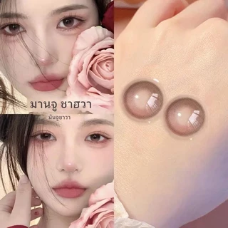 （COD) -100~-400 🍬คอนแทคเลนส์สี🍬 คอนแทคเลนส์ครึ่งปี คอนแทคเลนส์ สายตาสั้น 14.0mm/14.5mm YXYJ-996