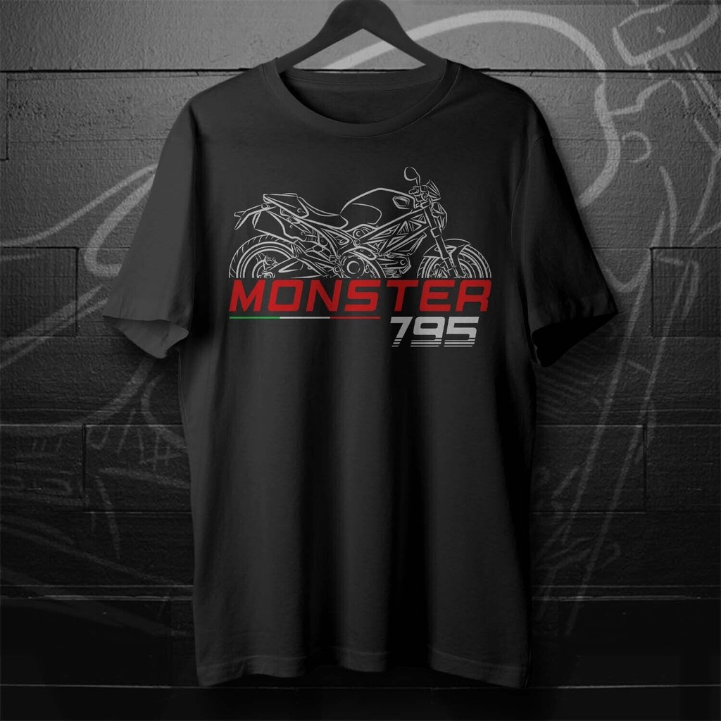 เสื้อยืด Ducati Monster 795 สำหรับแฟนมอเตอร์ไซค์