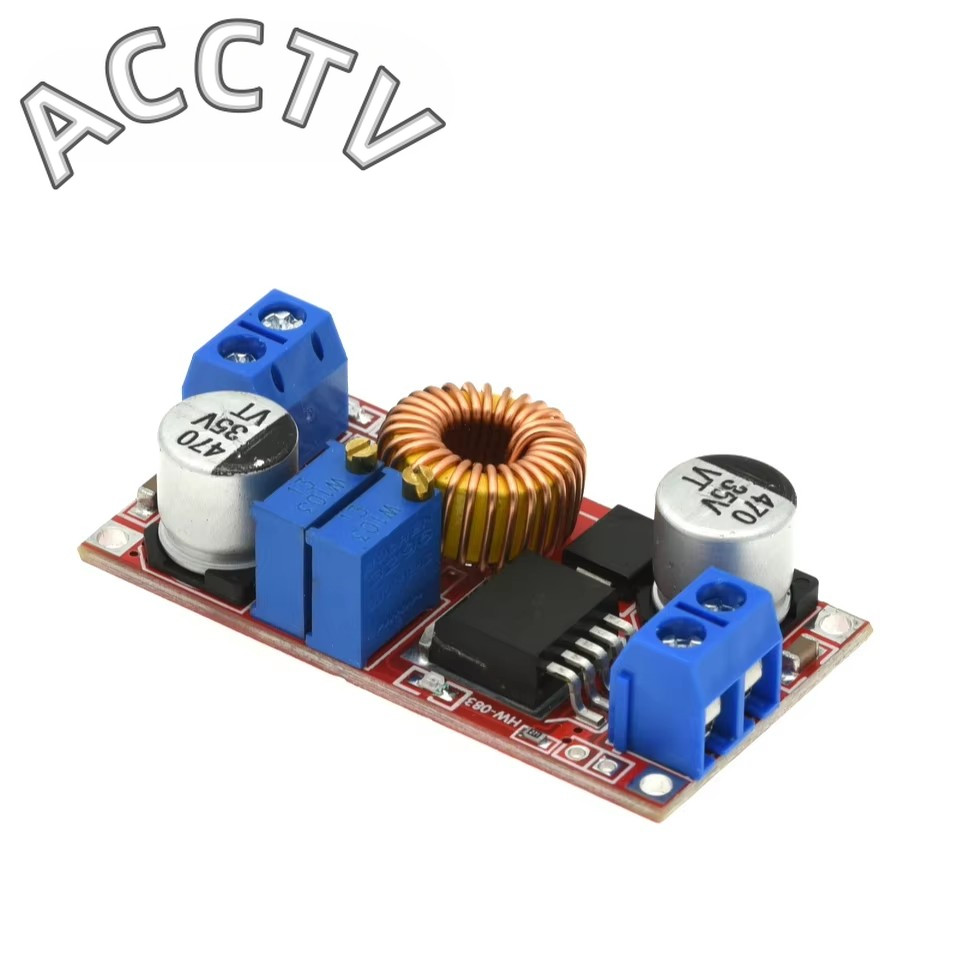 XL4015 แรงดันไฟฟ้าคงที่ขั้นตอนลง Buck Converter โมดูล DC-DC 5V-32V ถึง 0.8V-30V 5A ปรับแบตเตอรี่ลิเธียม Charger Board