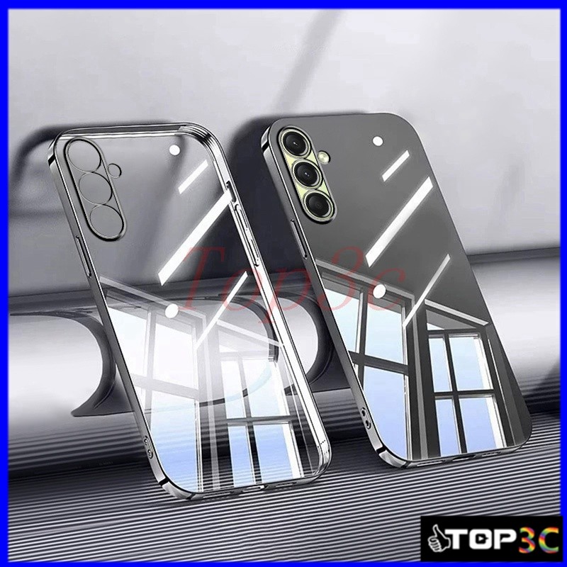เคส Samsung A16 5G/A15/A14/A55 5G/A54/A35/A25/A34/A24 ซิลิโคนใสนิ่มป้องกันการตกเคสป้องกันโทรศัพท์ SFDK – โปรปัง