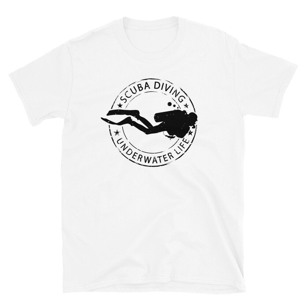 เสื้อยืดดําน้ําดําน้ํา Diver Dive Dive Diving Diving Diving Equipment Tee