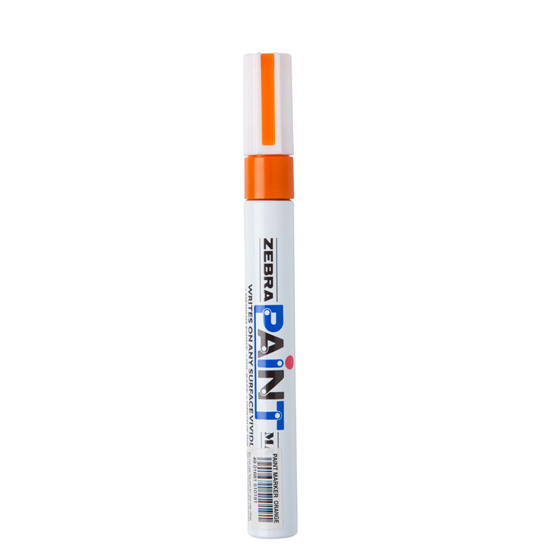 Zebra ปากกาเพ้นท์ 2.0 มม. ส้ม MOP-200