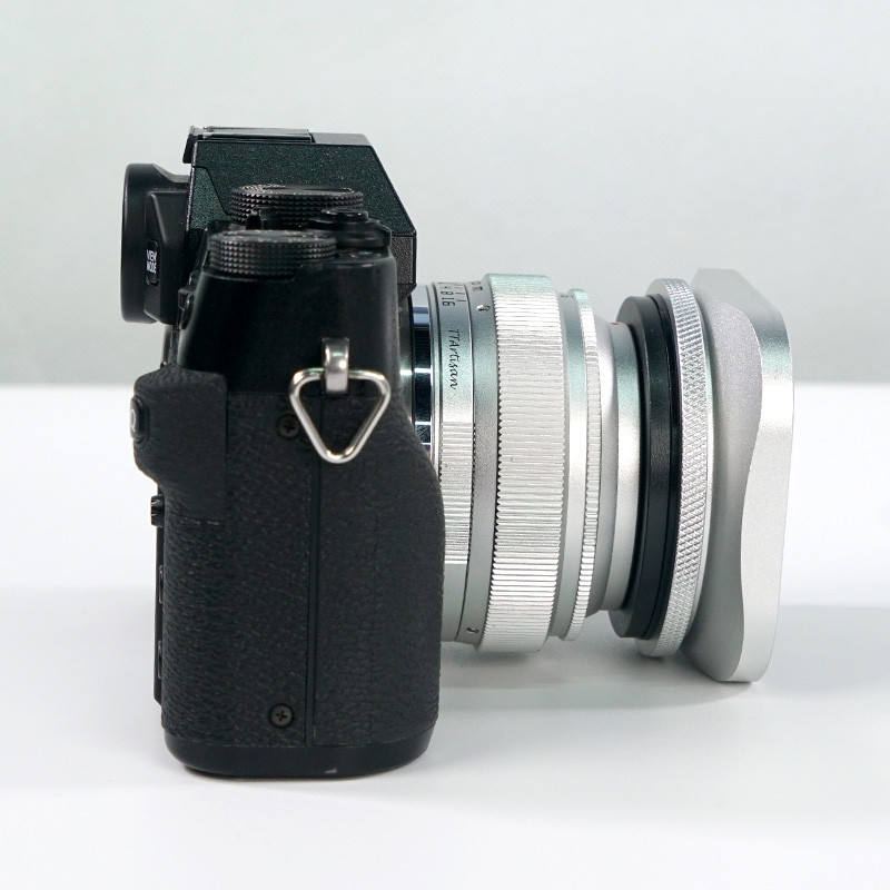 Retro โลหะสแควร์เลนส์สําหรับกล้อง Mirrorless DSLR 39-52 มม. Universal Filter อะแดปเตอร์แหวนอุปกรณ์เสริมเลนส์