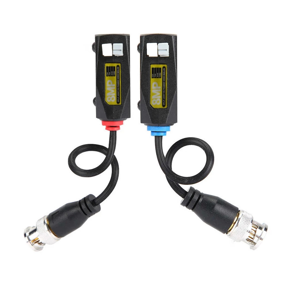✅มาตรฐาน GLINK GBL-013 บาลัน Balun HD-CVI/TVI/AHD/CVBS 8MP สำหรับใช้งานกับกล้องวงจรปิด