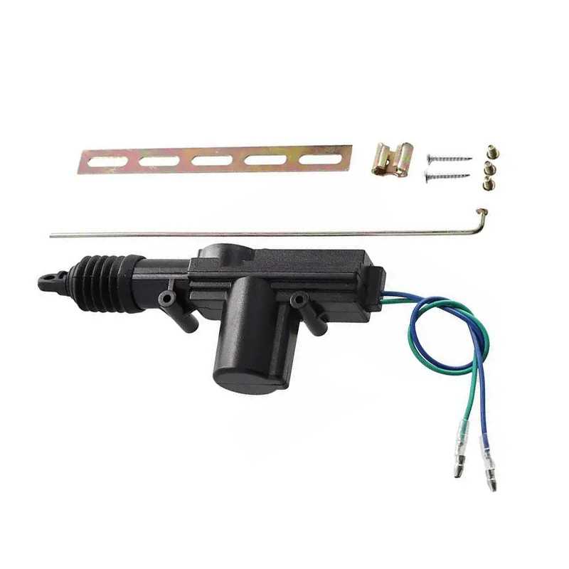 มอเตอร์เซ็นทรัลล็อค ปืนเซ็นทรัลล็อค 2 สาย/12V ใช้ได้กับรีโมทคอนโทรลและระบบเตือน การตอบสนองอย่างรวดเร็ว