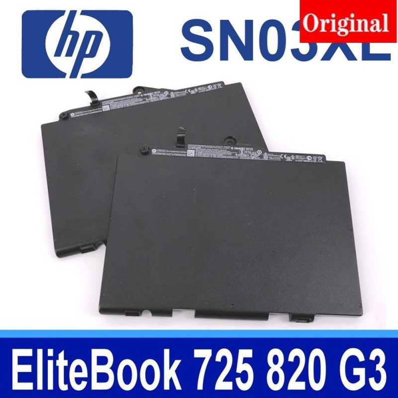 ✿Original sn03xl HP EliteBook 725 G3 820 G3 800514-001 HSTNN-UB6T sn03044xl แบตเตอรี่แล็ปท็อป