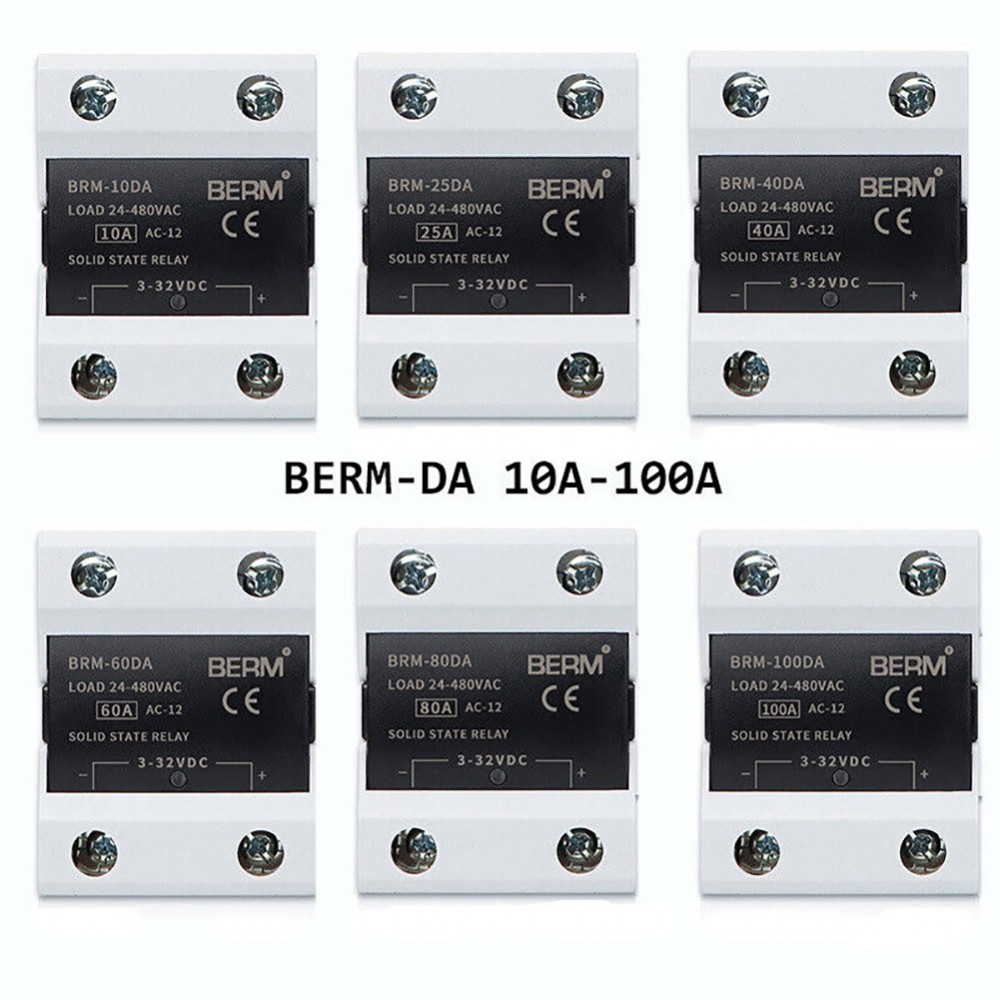 ทนทาน BRM Solid State Relay Module สําหรับ DC to AC Conversion BRM10DA to BRM100DA