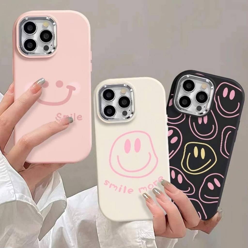 WF CASE MORE SMILE สําหรับ OPPO A5S A7 A11K A12 RENO 7 8 SU208 CTCS