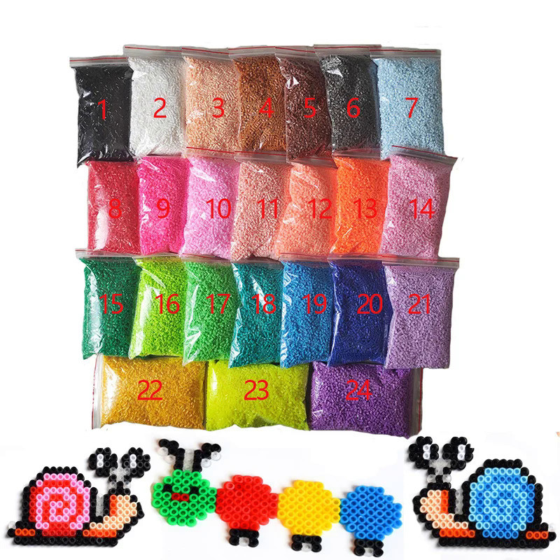 2.6mm/10000pcs bag Mini Perler Hama Beads Iron Magnetic Beads for Kids Diy puzzle  High Quality Hand