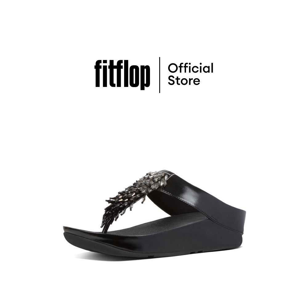 FITFLOP RUMBA รองเท้าแตะแบบหูหนีบผู้หญิง รุ่น Z18-090 สี ALL BLACK