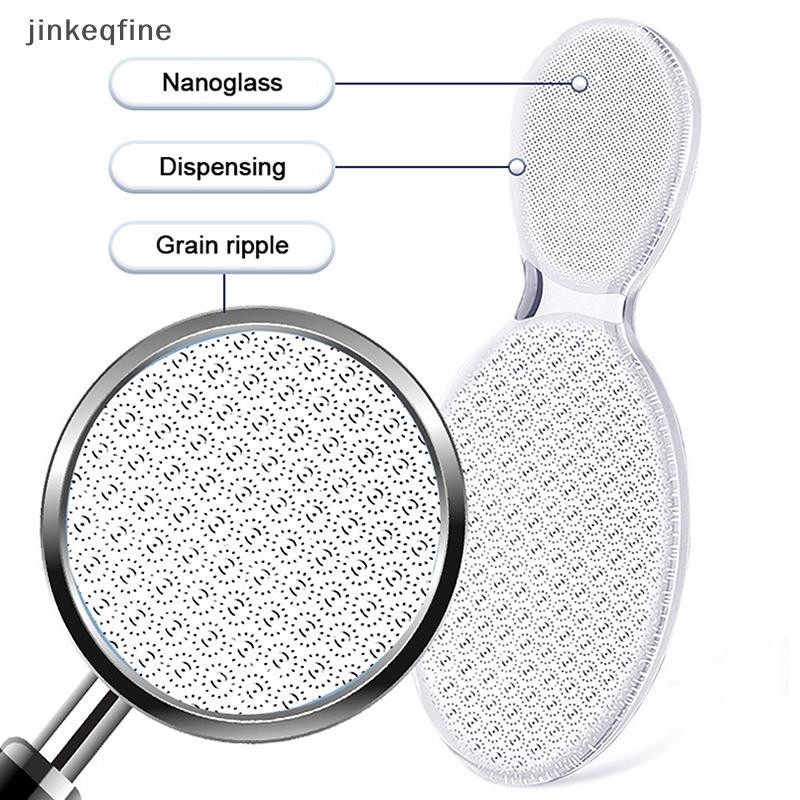 KTH Glass สองด้านเท้า Rasp ส้นแฟ้ม Hard Dead Skin แคลลัส Remover Exfoliaag Pedicure Care แฟ้มเท้าเครื่องมือร้อน - รูปที่ 7