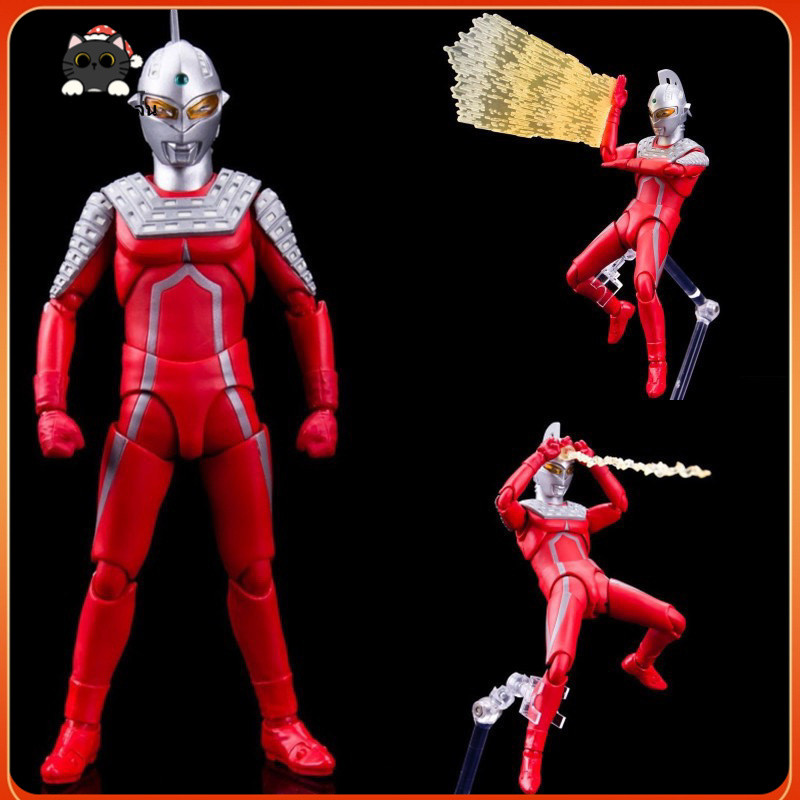 ในประเทศ Ko Saiwen Ultraman 55th Anniversary SHF Seven Stars Seven Masters Superman No. 7ของเล่นทำมือแบบเคลื่อนย้ายได้