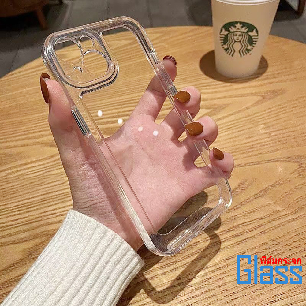 TPU เคส OPPO A60 Reno11F A15 A57 A79 A16 A17 A18 A31 A74 A5 A53 A54 A3S A17K A38 A78 A92 A93 A94 Ren