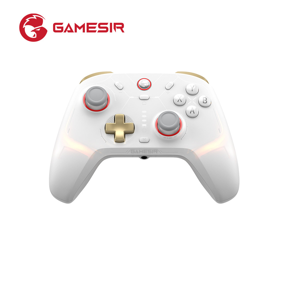 คอนโทรลเลอร์ไร้สาย Gamesir Cyclone 2 พร้อมตัวควบคุมเอฟเฟกต์ Hall สําหรับสวิตช์ไอน้ํา PC ios Andrioid ฐานเสริม