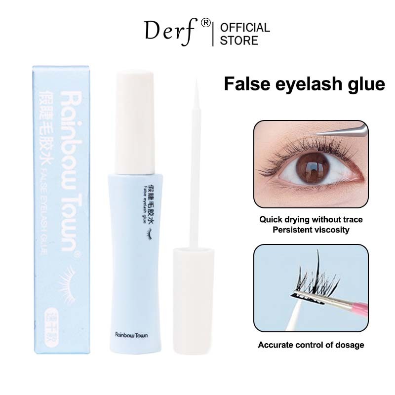 กาวติดขนตาปลอมสําหรับสร้างยาวนานอ่อนโยน Non Irritating Quick Drying Eyelash Adhesion